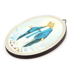 Quadretto Ovale Madonna Miracolosa Stampa Su Legno 10x15 Cm -Sconto Rosari Fai da Te in Italia 13200113 quadretto ovale madonna miracolosa stampa su legno 10x15 cmc 550x550 1