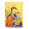 Icona San Giuseppe Stampa Su Legno 13x18 Cm