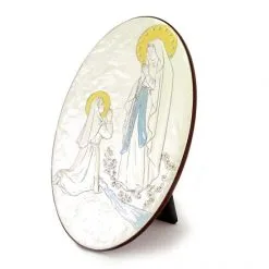 Quadro Madonna Di Lourdes Alluminio Decori Dorati 17x25 Cm 7 Quadro Madonna Di Lourdes Alluminio Decori Dorati 17x25 Cm -Sconto Rosari Fai da Te in Italia 13300133 quadro madonna di lourdes alluminio decori dorati 17x25 cmc 550x550 1