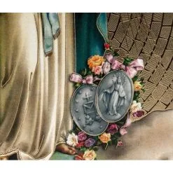 Quadretto Madonna Miracolosa Oro A Caldo 15x10 Cm -Sconto Rosari Fai da Te in Italia 1360020 b quadretto madonna miracolosa oro a caldo misura cm 15x10 550x550w