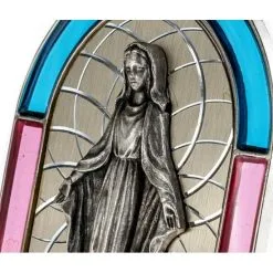 Quadretto Madonna Miracolosa Vetrata 13x8 Cm -Sconto Rosari Fai da Te in Italia 1360027 d quadretto vetrata madonna miracolosa misura cm 13x8 550x550w