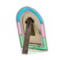 Quadretto Madonna Miracolosa Vetrata 13x8 Cm -Sconto Rosari Fai da Te in Italia 1360027 f quadretto vetrata madonna miracolosa misura cm 13x8 550x550w