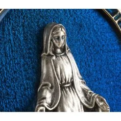 Quadretto Madonna Miracolosa Vetrata Blu 8x5,5 Cm -Sconto Rosari Fai da Te in Italia 1360028 c quadretto vetrata blu madonna miracolosa misura cm 8x5 5 550x550w