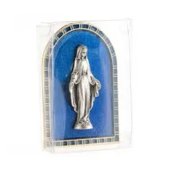 Quadretto Madonna Miracolosa Vetrata Blu 8x5,5 Cm -Sconto Rosari Fai da Te in Italia 1360028 d quadretto vetrata blu madonna miracolosa misura cm 8x5 5 550x550w