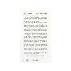 Immagine San Giuseppe-B Con Preghiera 6x11 Cm Pz 100 -Sconto Rosari Fai da Te in Italia 13800160 immagine san giuseppe b con preghiera 6x11 cm pz 100b 550x550w
