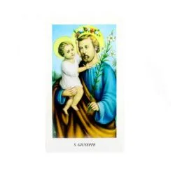 Immagine San Giuseppe-C Con Preghiera 6x11 Cm Pz 100
