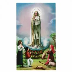 Immagine Cartoncino Madonna Di Fatima-A 7x12 Cm Pz 100