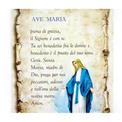 Cartoncino Preghiera - Ave Maria 10x15 Cm 100 Pz -Sconto Rosari Fai da Te in Italia 13800232 cartoncino preghiera ave maria 10x15 cm 100 pzc 550x550w