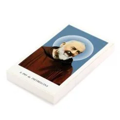 Immagine San Pio Da Pietrelcina Con Preghiera 6x11 Cm Pz 100 -Sconto Rosari Fai da Te in Italia 13800324 immagine san pio da pietrelcina con preghiera 6x11 cm pz 100c 550x550 1