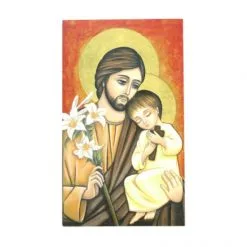 Immagine Icona San Giuseppe 7x12 Cm Pz 100