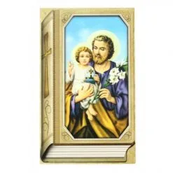 Immagine Libro Con San Giuseppe 7x11,5 Cm Pz 100