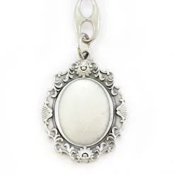 Portachiavi Santa Lucia Fiore Smaltato 3x10,5 Cm -Sconto Rosari Fai da Te in Italia 14100101 02 portachiavi scudo in metallo con smalto santa lucia misura cm 3x10 5 550x550 1