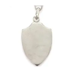 Portachiavi Sant'Anna Scudo Smaltato 3x10,5 Cm -Sconto Rosari Fai da Te in Italia 14100105 b portachiavi scudo in metallo con smalto sant anna misura cm 3x10 5 550x550w