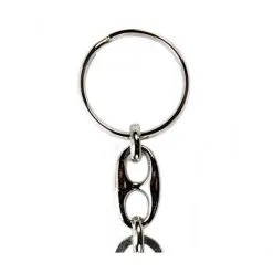 Portachiavi Madonna Miracolosa Statuina 2x9 Cm -Sconto Rosari Fai da Te in Italia 1410011 abportachiavi madonna miracolosa in metallo sagomato misura cm 2x9 550x550w