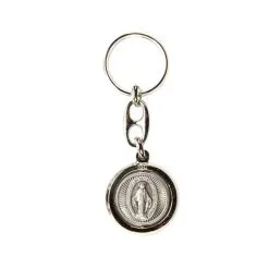 Portachiavi Miracolosa E Sant'Antonio Girevole 3x8 Cm -Sconto Rosari Fai da Te in Italia 1410012 b portachiavi miracolosa e sant antonio girevole misura cm 3x8 550x550w