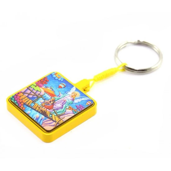 Portachiavi Con Angelo Custode 3,5x9 Cm Stefano Calisti 2 Portachiavi Con Angelo Custode 3,5x9 Cm Stefano Calisti - immagine 2