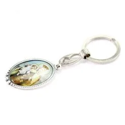 Portachiavi Madonna Del Carmine Ovale 2,5x9,5 Cm -Sconto Rosari Fai da Te in Italia 14100179 portachiavi madonna del carmine ovale 2 5x9 5 cmc 550x550w