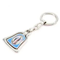 Portachiavi Campana Madonna Miracolosa 3,3x10 Cm -Sconto Rosari Fai da Te in Italia 14100183 portachiavi campana madonna miracolosa 3 3x10 cmb 550x550w