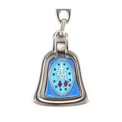 Portachiavi Campana Madonna Miracolosa 3,3x10 Cm -Sconto Rosari Fai da Te in Italia 14100183 portachiavi campana madonna miracolosa 3 3x10 cmd 550x550w