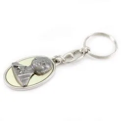 Portachiavi Ovale In Metallo San Domenico Savio 3x10 Cm -Sconto Rosari Fai da Te in Italia 14100193 portachiavi ovale in metallo san domenico savio 3x10 cmc 550x550 1