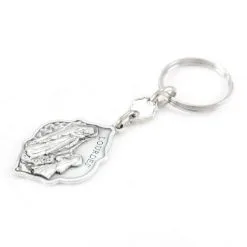 Portachiavi In Metallo Madonna Di Lourdes 3x9 Cm -Sconto Rosari Fai da Te in Italia 14100208 portachiavi in metallo madonna di lourdes 3x9 cmc 550x550 1