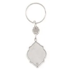 Portachiavi In Metallo Madonna Di Lourdes 3x9 Cm -Sconto Rosari Fai da Te in Italia 14100208 portachiavi in metallo madonna di lourdes 3x9 cmd 550x550 1