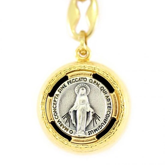 Portachiavi Miracolosa Ave Maria Elettronico 8 Cm 3 Portachiavi Miracolosa Ave Maria Elettronico 8 Cm - immagine 3