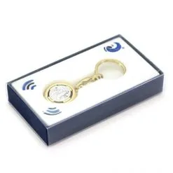 Portachiavi Madonna Di Lourdes Ave Maria Elettronico 8 Cm