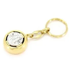 Portachiavi Madonna Di Lourdes Ave Maria Elettronico 8 Cm -Sconto Rosari Fai da Te in Italia 14100224 portachiavi madonna di lourdes ave maria elettronico 8 cmf 550x550 1