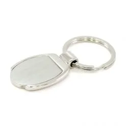 Portachiavi Goccia In Metallo Argentato 3x7 Cm -Sconto Rosari Fai da Te in Italia 14100231 portachiavi goccia in metallo argentato 3x7 cmc 550x550 1