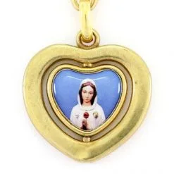 Portachiavi Cuore Girevole Madonna Rosa Mistica 3,3x8,5 Cm -Sconto Rosari Fai da Te in Italia 14100240 portachiavi cuore girevole madonna rosa mistica 3 3x8 5 cmc 550x550 1