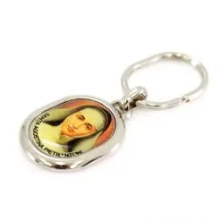 Portachiavi Santa Giovanna Antida E Santa Agostina 2,8x7 Cm -Sconto Rosari Fai da Te in Italia 14100249 portachiavi santa giovanna antida e santa agostina 2 8x7 cmd 550x550 1