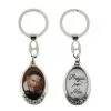 Portachiavi Ovale San Vincenzo De Paoli 3x10 Cm