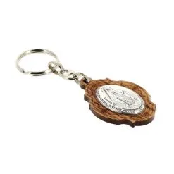 Portachiavi Miracolosa Bilaminato Argento 3,5x10 Cm -Sconto Rosari Fai da Te in Italia 14100268 portachiavi miracolosa bilaminato argento 35x10 cmd 550x550 1