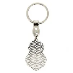 Portachiavi Acquasantiera Madonna Di Lourdes 2,8x8,5 Cm -Sconto Rosari Fai da Te in Italia 14100270 portachiavi acquasantiera madonna di lourdes 28x85 cmb 550x550 1