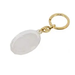 Portachiavi Ovale Santa Giovanna Antida 3,2x10 Cm -Sconto Rosari Fai da Te in Italia 14100274 portachiavi ovale santa giovanna antida 32x10 cmc 550x550 1