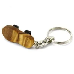 Portachiavi Sandalo Francescano In Ulivo 1,5x3,5 Cm -Sconto Rosari Fai da Te in Italia 1410075 portachiavi in legno di ulivo sandalo francescano misura cm 1 5x3 5c 550x550w