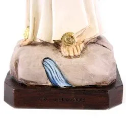 Statua Madonna Di Lourdes In Resina Colorata 60 Cm -Sconto Rosari Fai da Te in Italia 154001001 statua madonna di lourdes in resina colorata 60 cmd 550x550 1
