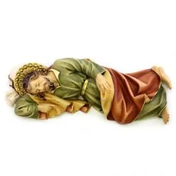 Statua San Giuseppe Dormiente In Legno Colorato 35 Cm -Sconto Rosari Fai da Te in Italia 154001029 statua san giuseppe dormiente in legno colorato 35 cmd 550x550 1