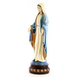 Statua Madonna Miracolosa In Resina Colorata 60 Cm -Sconto Rosari Fai da Te in Italia 154001062 statua madonna miracolosa in resina colorata 60 cmd 550x550 1