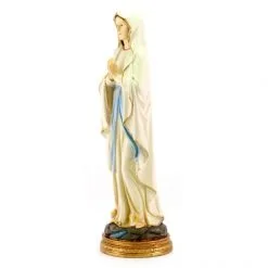 Statua Madonna Di Lourdes In Resina Colorata 40 Cm -Sconto Rosari Fai da Te in Italia 154001066 statua madonna di lourdes in resina colorata 40 cmd 550x550 1