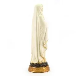 Statua Madonna Di Lourdes In Resina Colorata 20 Cm -Sconto Rosari Fai da Te in Italia 154001068 statua madonna di lourdes in resina colorata 20 cmc 550x550 1