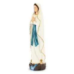 Statua Madonna Di Lourdes In Resina Colorata 30,5 Cm -Sconto Rosari Fai da Te in Italia 154001084 statua madonna di lourdes in resina colorata 30 5 cmc 550x550 1