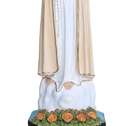Statua Madonna Di Fatima In Resina Colorata 65 Cm -Sconto Rosari Fai da Te in Italia 154001111 statua madonna di fatima in resina colorata 65 cmc 550x550 1
