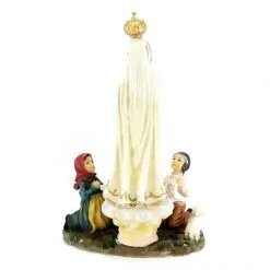 Statua Madonna Di Fatima Con Pastorelli 39 Cm -Sconto Rosari Fai da Te in Italia 154001142 statua madonna di fatima con pastorelli 39 cme 550x550 1
