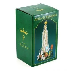 Statua Madonna Di Fatima Con Pastorelli 30 Cm -Sconto Rosari Fai da Te in Italia 154001143 statua madonna di fatima con pastorelli 30 cme 550x550 1