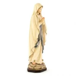 Statua Madonna Di Lourdes In Legno 20 Cm -Sconto Rosari Fai da Te in Italia 154001154 statua madonna di lourdes in legno 20 cmd 550x550 1