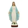 Statua Madonna Miracolosa In Resina Piena 30 Cm