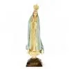 Statua Madonna Di Fatima Dipinta Con Occhi Di Vetro 35 Cm