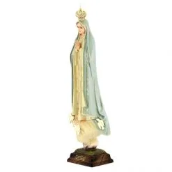 Statua Madonna Di Fatima Dipinta Con Occhi Di Vetro 44 Cm -Sconto Rosari Fai da Te in Italia 154001230 statua madonna di fatima dipinta con occhi di vetro 44 cmd 550x550 1